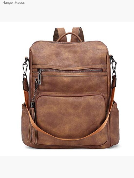 Women\'s Convertible Laptop Backpack Purse Set with Wallet main image 6